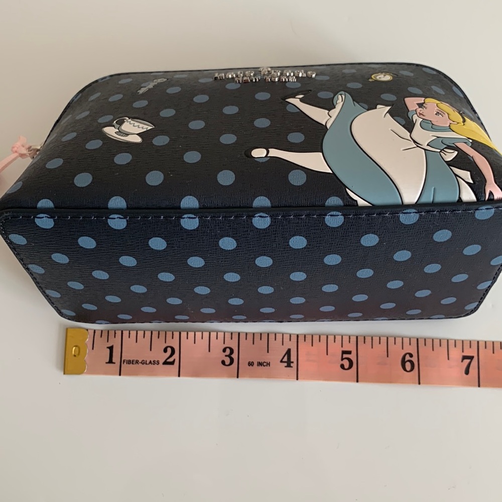 NWT! Kate x Disney Alice in wonderland limited edition Cosmetic Bag/pouch. - Picture 12 of 14